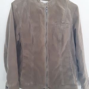 Suede, velvet type jacket